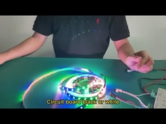ไฟเส้น LED WS2811 UCS1903 IC ภายนอก ไฟเส้น LED RGB 60LED/M 20IC/M RGBIC LED