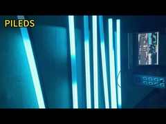 ดีเจสเตจกลางแจ้ง LED Pixel Bar ด้วยความแรงบันทึก DC12V / DC24V และการบริโภคพลังงาน 15W / เมตร