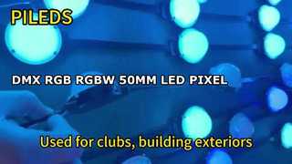 UCS512 RGB RGBW พลาสติก LED Pixel Light String